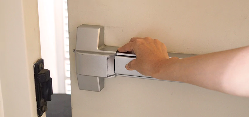 Roller Gate Panic Bar Installation in Riverbank, California